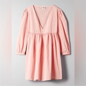 NWT Aritzia Sunday Best Jinx Dress Pink‎ Size Large